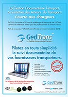 GedTrans s'ouvre aux chargeurs