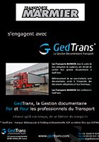 Marmier s'engage avec GedTrans